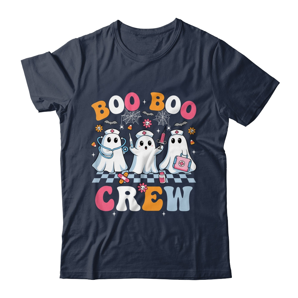 Boo Boo Crew Spooky Nurse Ghost Nursing Halloween Nurse Shirt & Hoodie | siriusteestore