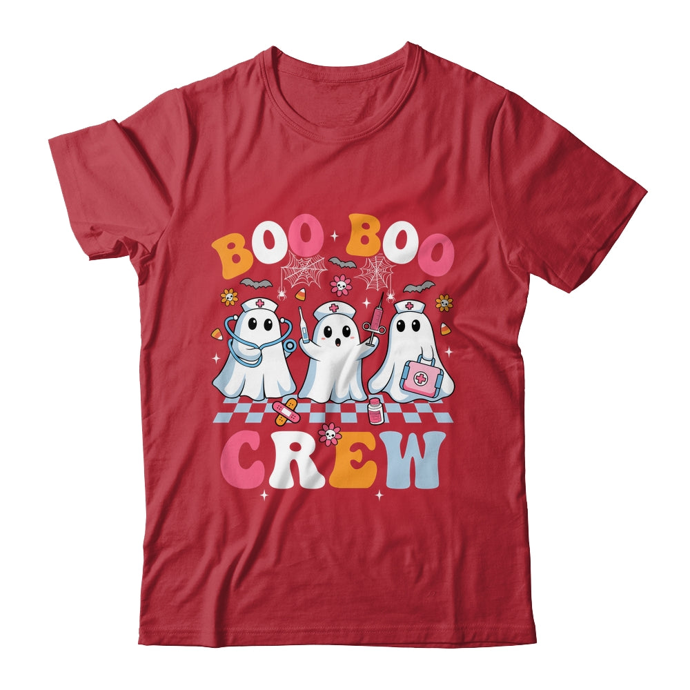 Boo Boo Crew Spooky Nurse Ghost Nursing Halloween Nurse Shirt & Hoodie | siriusteestore