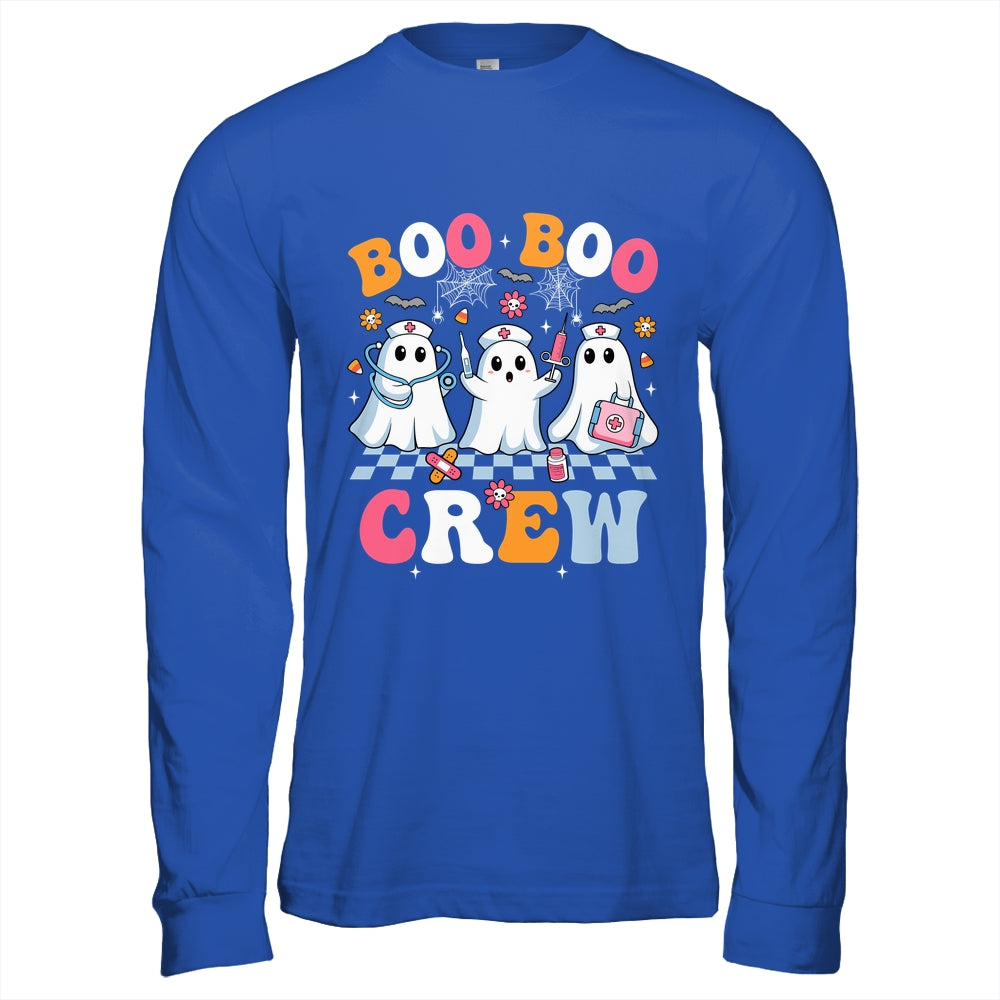 Boo Boo Crew Spooky Nurse Ghost Nursing Halloween Nurse Shirt & Hoodie | siriusteestore