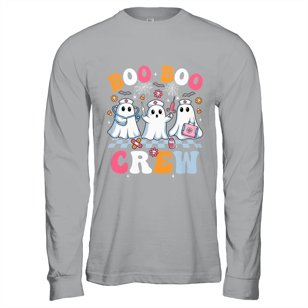 Boo Boo Crew Spooky Nurse Ghost Nursing Halloween Nurse Shirt & Hoodie | siriusteestore