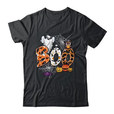 Boo Creepy Owl Pumpkin Ghost Funny Halloween Costume Shirt & Hoodie | siriusteestore