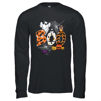 Boo Creepy Owl Pumpkin Ghost Funny Halloween Costume Shirt & Hoodie | siriusteestore