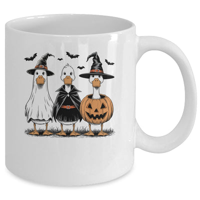 Boo Ghost Goose Halloween Goose Halloween Witch Pumpkin Mug | siriusteestore