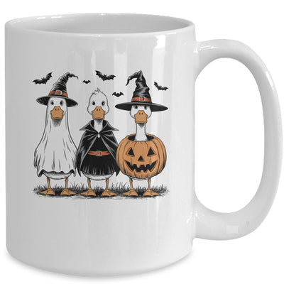 Boo Ghost Goose Halloween Goose Halloween Witch Pumpkin Mug | siriusteestore