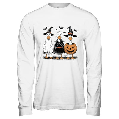 Boo Ghost Goose Halloween Goose Halloween Witch Pumpkin Shirt & Hoodie | siriusteestore