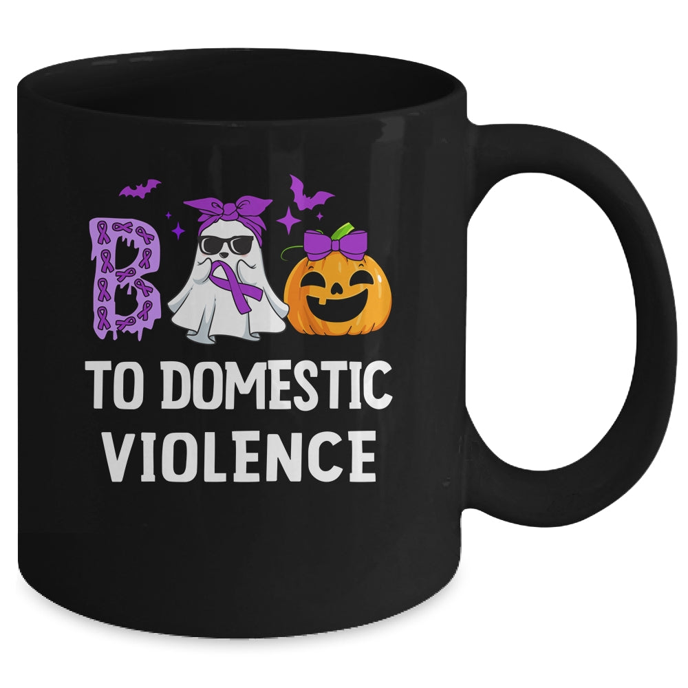 Boo To Domestic Violence Domestic Violence Awareness Mug | siriusteestore