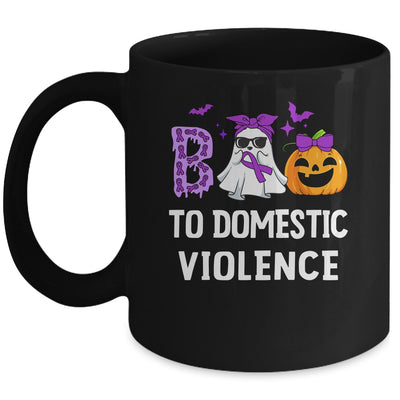 Boo To Domestic Violence Domestic Violence Awareness Mug | siriusteestore
