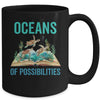 Book Sea Turtle Summer Reading Oceans Of Possibilities Mug | siriusteestore