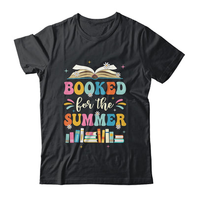 Booked For The Summer Reading Librarian Last Day Of School Shirt & Tank Top | siriusteestore
