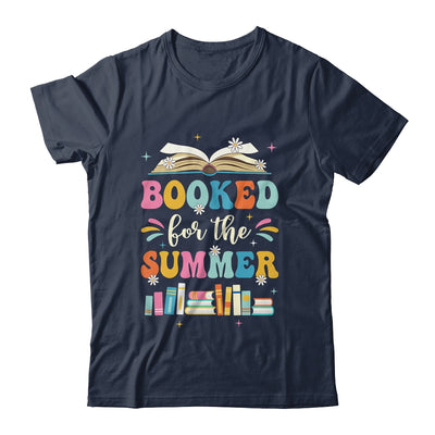 Booked For The Summer Reading Librarian Last Day Of School Shirt & Tank Top | siriusteestore