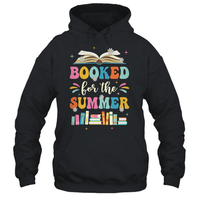 Booked For The Summer Reading Librarian Last Day Of School Shirt & Tank Top | siriusteestore