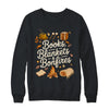 Books Blankets And Bonfires Cozy Fall Autumn Book Lover Shirt & Sweatshirt | siriusteestore