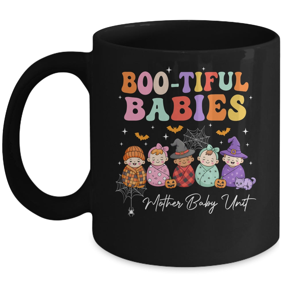 Bootiful Babies Mother Baby Unit Spooky Halloween Nurse Mug | siriusteestore