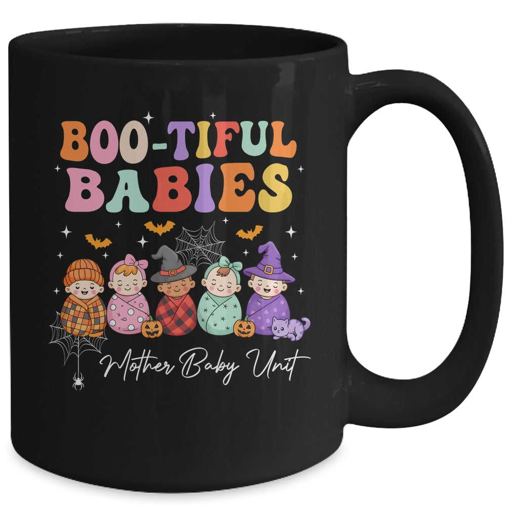 Bootiful Babies Mother Baby Unit Spooky Halloween Nurse Mug | siriusteestore