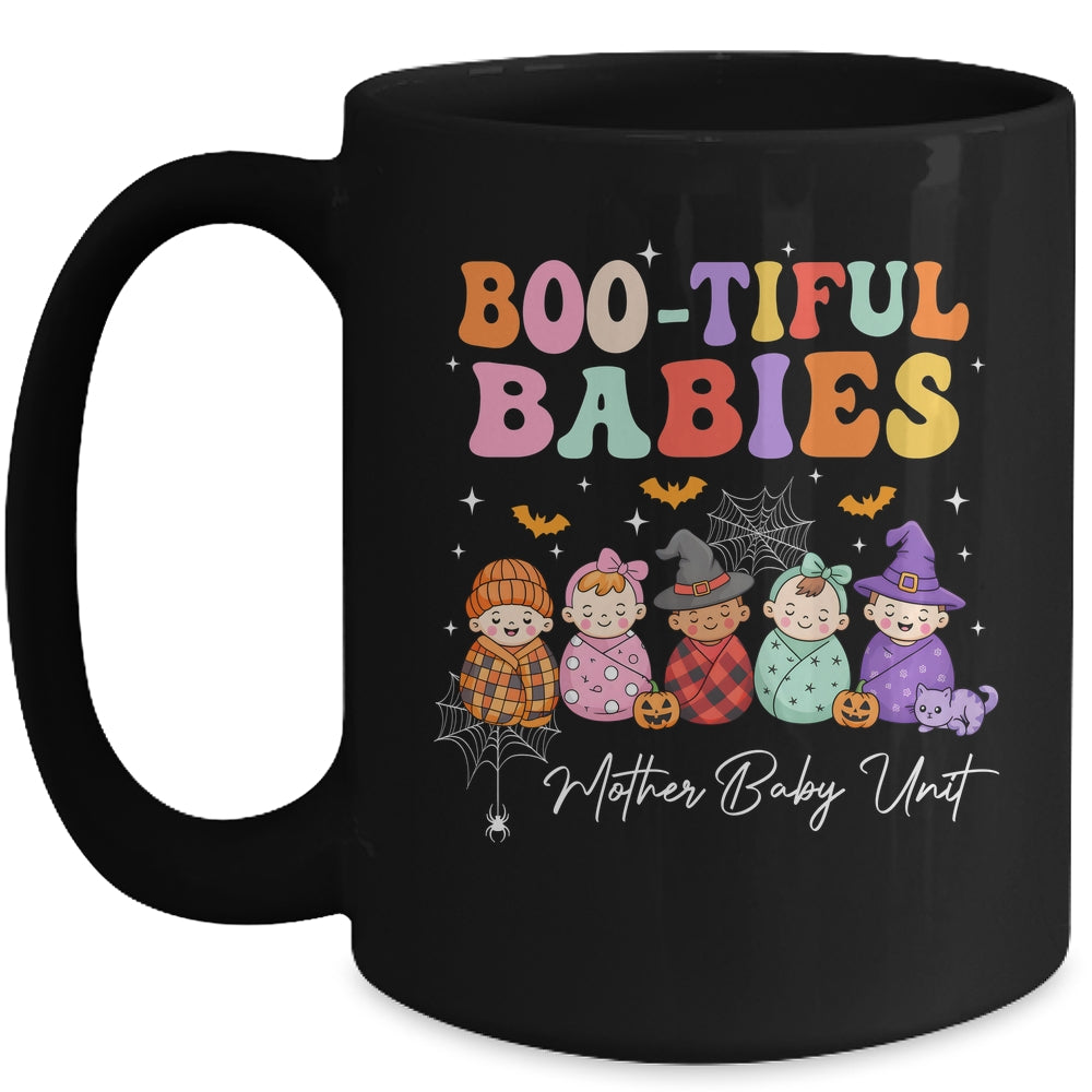 Bootiful Babies Mother Baby Unit Spooky Halloween Nurse Mug | siriusteestore