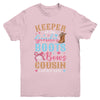 Boots Or Bows Cousin Loves You Gender Reveal Family Matching Youth Shirt | siriusteestore