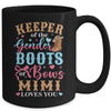 Boots Or Bows Mimi Loves You Gender Reveal Family Matching Mug | siriusteestore
