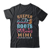 Boots Or Bows Mimi Loves You Gender Reveal Family Matching Shirt & Hoodie | siriusteestore