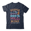 Boots Or Bows Mimi Loves You Gender Reveal Family Matching Shirt & Hoodie | siriusteestore