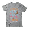 Boots Or Bows Mommy Loves You Gender Reveal Family Matching Shirt & Hoodie | siriusteestore