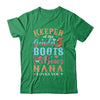 Boots Or Bows Nana Loves You Gender Reveal Family Matching Shirt & Hoodie | siriusteestore
