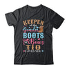 Boots Or Bows Tio Loves You Gender Reveal Family Matching Shirt & Hoodie | siriusteestore
