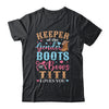 Boots Or Bows Titi Loves You Gender Reveal Family Matching Shirt & Hoodie | siriusteestore