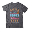 Boots Or Bows Titi Loves You Gender Reveal Family Matching Shirt & Hoodie | siriusteestore