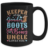 Boots Or Bows Uncle Loves You Gender Reveal Family Matching Mug | siriusteestore