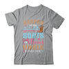 Boots Or Bows Uncle Loves You Gender Reveal Family Matching Shirt & Hoodie | siriusteestore