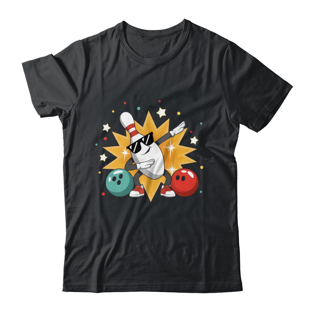 Bowling Pin Dabbing Sunglasses Bowler Player Men Women Kids Shirt & Tank Top | siriusteestore