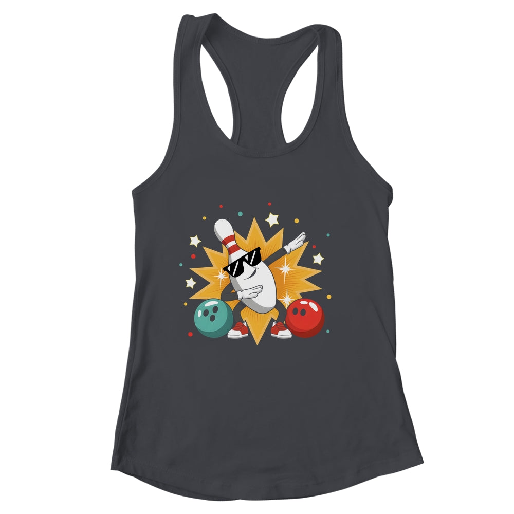 Bowling Pin Dabbing Sunglasses Bowler Player Men Women Kids Shirt & Tank Top | siriusteestore