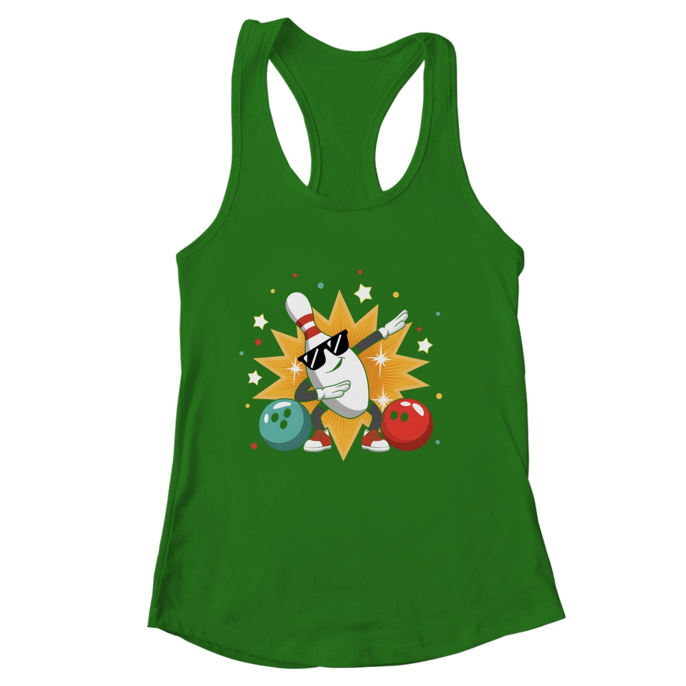 Bowling Pin Dabbing Sunglasses Bowler Player Men Women Kids Shirt & Tank Top | siriusteestore