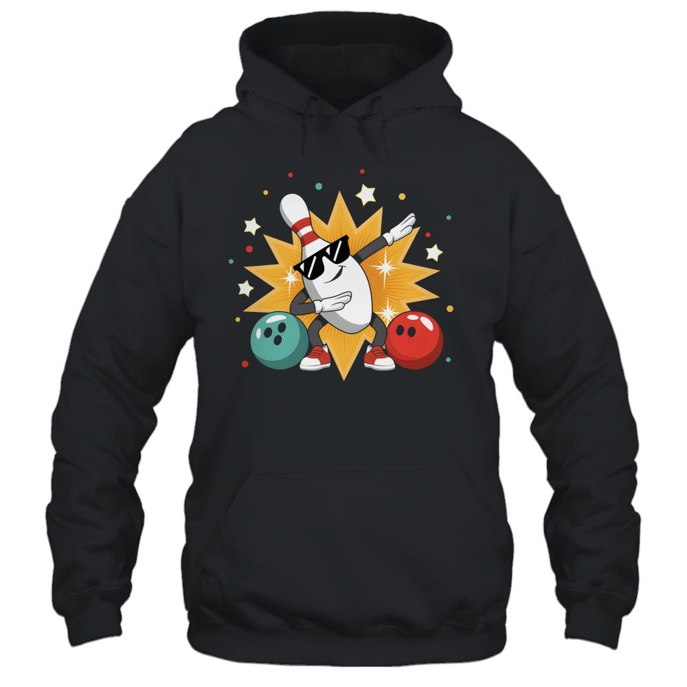 Bowling Pin Dabbing Sunglasses Bowler Player Men Women Kids Shirt & Tank Top | siriusteestore