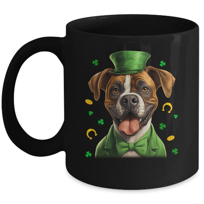 Boxer St Patricks Day Leprechaun Shamrock Irish Mug | siriusteestore