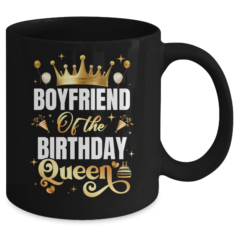 Boyfriend Of The Birthday Queen Funny Matching Birthday Party Mug | siriusteestore