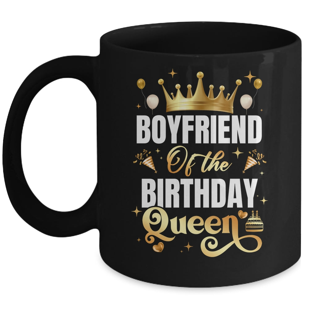 Boyfriend Of The Birthday Queen Funny Matching Birthday Party Mug | siriusteestore