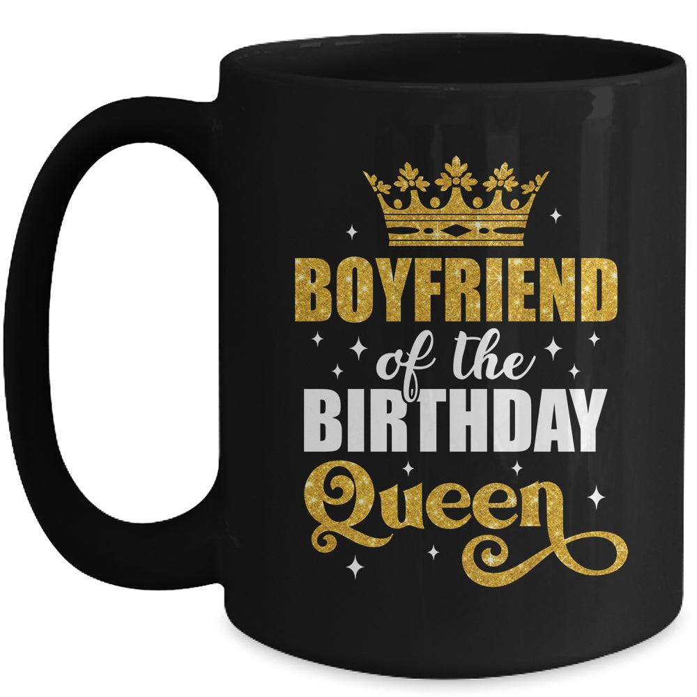 Boyfriend Of The Birthday Queen Women Bday Party For Her Mug | siriusteestore