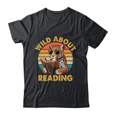 Boys Animal Print Wild About Reading Cheetah Book Lover Shirt & Hoodie | siriusteestore