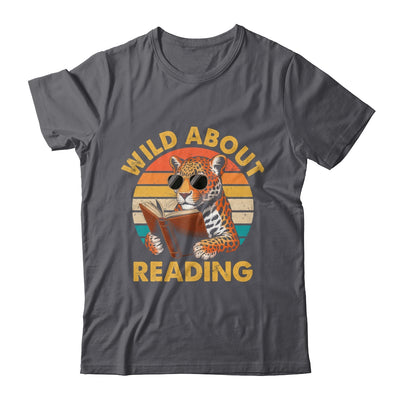 Boys Animal Print Wild About Reading Cheetah Book Lover Shirt & Hoodie | siriusteestore