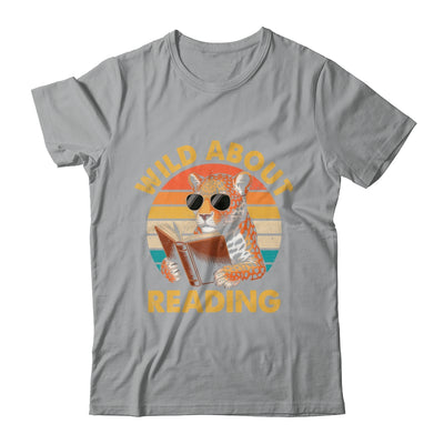 Boys Animal Print Wild About Reading Cheetah Book Lover Shirt & Hoodie | siriusteestore