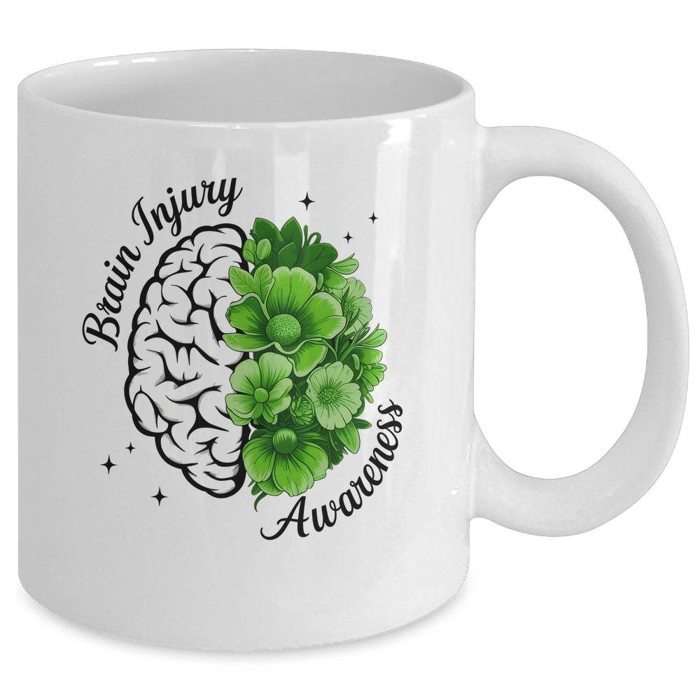 Brain Injury Awareness Mental Health Awareness Mindfulness Mug | siriusteestore