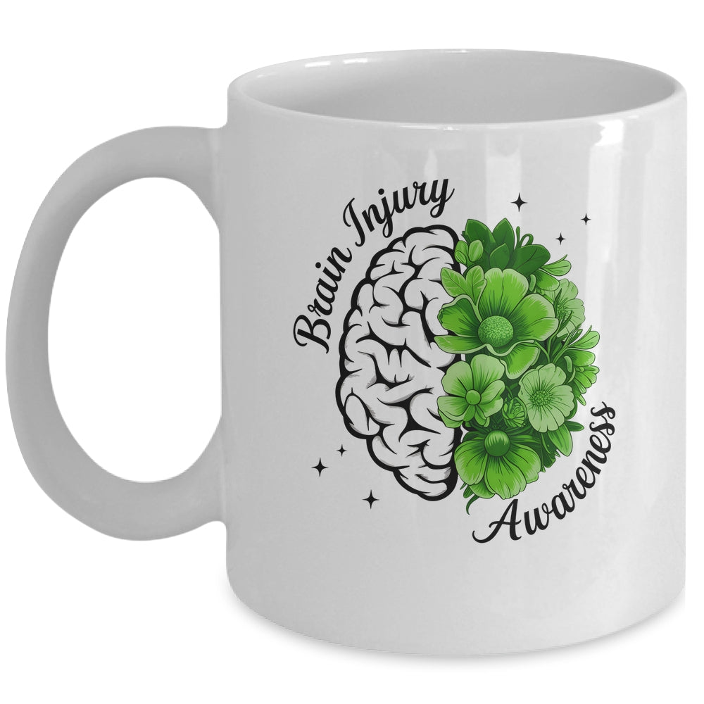Brain Injury Awareness Mental Health Awareness Mindfulness Mug | siriusteestore