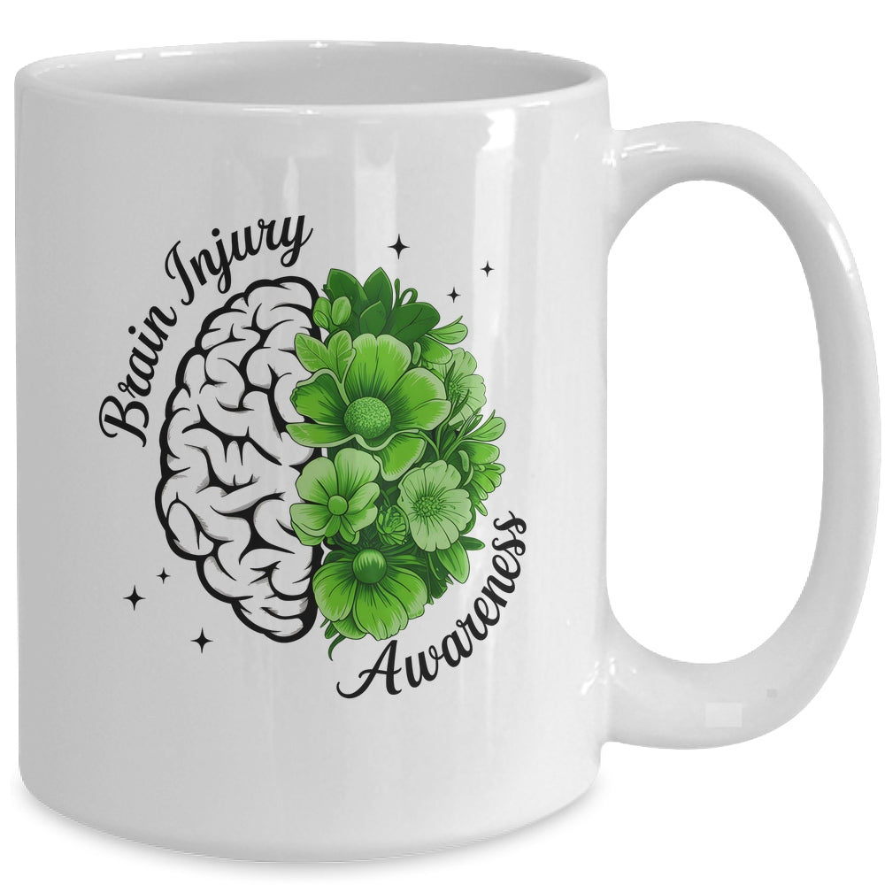 Brain Injury Awareness Mental Health Awareness Mindfulness Mug | siriusteestore
