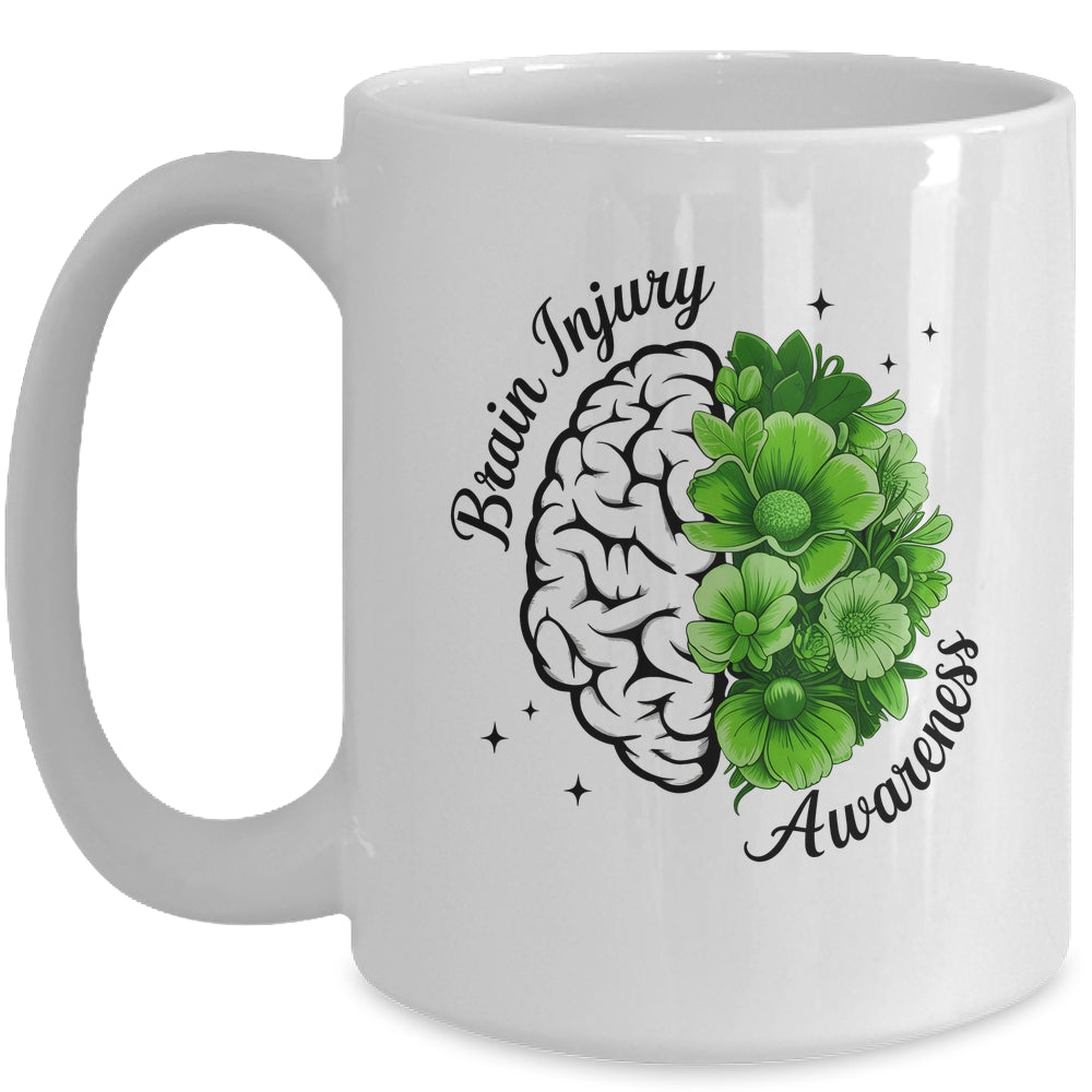Brain Injury Awareness Mental Health Awareness Mindfulness Mug | siriusteestore