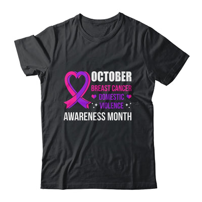 Breast Cancer Awareness And Domestic Violence Awareness Shirt & Hoodie | siriusteestore