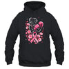 Breast Cancer Awareness Boxing Women Pink Ribbon Flower Shirt & Tank Top | siriusteestore