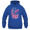 Breast Cancer Awareness Boxing Women Pink Ribbon Flower Shirt & Tank Top | siriusteestore