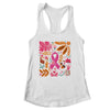 Breast Cancer Awareness Ribbon Boho Floral We Wear Pink Shirt & Tank Top | siriusteestore