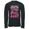 Breast Cancer Awareness Wear Pink For My Aunt Support Kids Shirt & Hoodie | siriusteestore